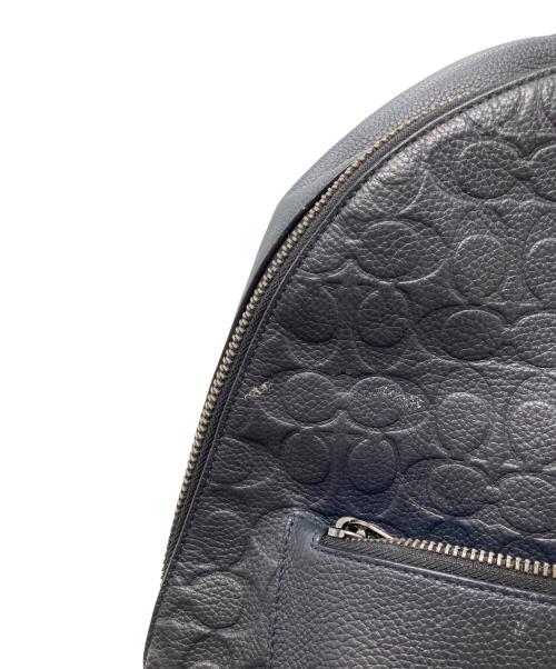 COACH（コーチ）COACH (コーチ) シグネチャリュック C1071 ネイビーの古着・服飾アイテム