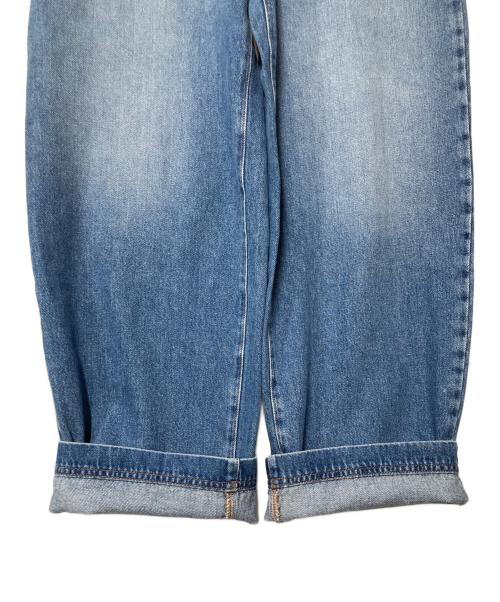 WEEKEND Max Mara（ウィークエンド マックスマーラ）Weekend Max Mara (ウィークエンド マックスマーラ) Cotton denim barrel-leg jeans コットンデニムバレルレッグジーンズ 25151810816 インディゴ サイズ:38の古着・服飾アイテム