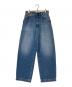 Weekend Max Mara（ウィークエンド マックスマーラ）の古着「Cotton denim barrel-leg jeans コットンデニムバレルレッグジーンズ 25151810816」｜インディゴ