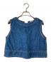 Weekend Max Mara（ウィークエンド マックスマーラ）の古着「ノースリーブデニムトップ 25151610166」｜ブルー