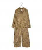 gelato pique×styling/ジェラートピケ×スタイリング）の古着「オールインワン」｜ブラウン
