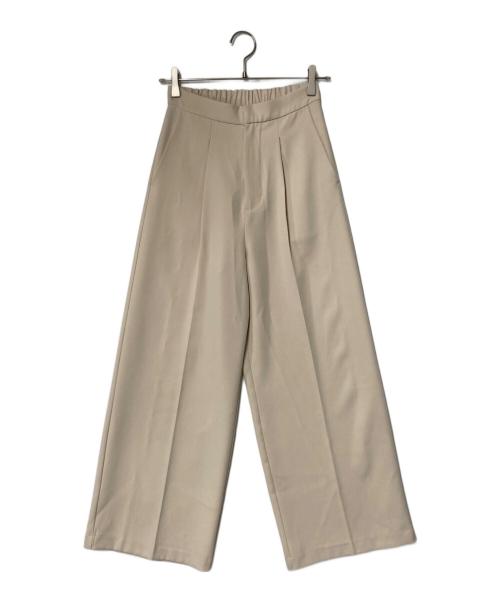 Loungedress（ラウンジドレス）Loungedress (ラウンジドレス) ワイドパンツ LDZ1032202A0001 ベージュ サイズ:Sの古着・服飾アイテム