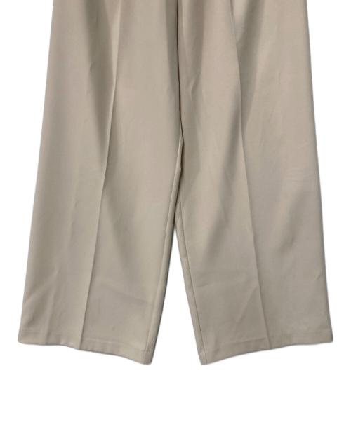 Loungedress（ラウンジドレス）Loungedress (ラウンジドレス) ワイドパンツ LDZ1032202A0001 ベージュ サイズ:Sの古着・服飾アイテム