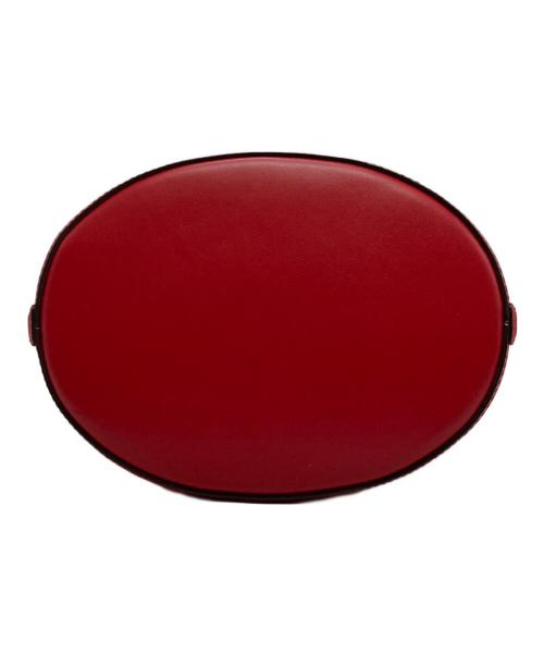 Kate Spade（ケイトスペード）Kate Spade (ケイトスペード) ドリー ミディアム バケット ワンショルダーバッグ レッドの古着・服飾アイテム