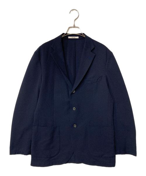 MACKINTOSH PHILOSOPHY（マッキントッシュ フィロソフィー）MACKINTOSH PHILOSOPHY (マッキントッシュ フィロソフィー) シアーサッカージャケット ネイビー サイズ:40Rの古着・服飾アイテム