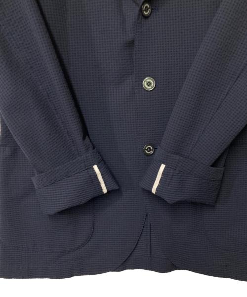 MACKINTOSH PHILOSOPHY（マッキントッシュ フィロソフィー）MACKINTOSH PHILOSOPHY (マッキントッシュ フィロソフィー) シアーサッカージャケット ネイビー サイズ:40Rの古着・服飾アイテム