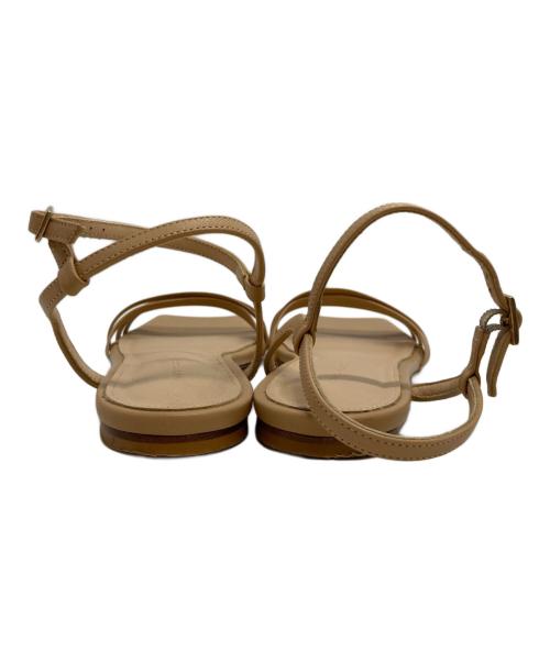 FABIO RUSCONI（ファビオルスコーニ）FABIO RUSCONI (ファビオルスコーニ) ストラップサンダル ベージュ サイズ:37の古着・服飾アイテム