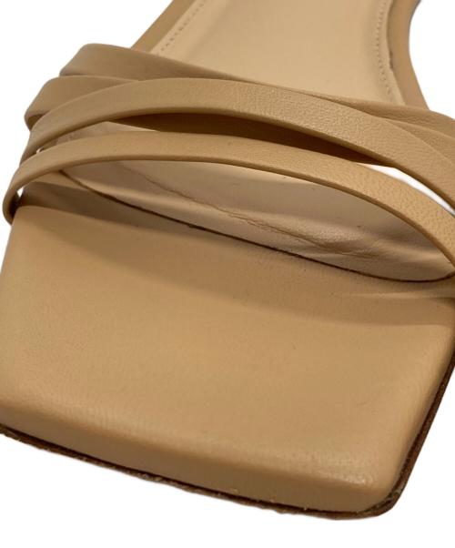 FABIO RUSCONI（ファビオルスコーニ）FABIO RUSCONI (ファビオルスコーニ) ストラップサンダル ベージュ サイズ:37の古着・服飾アイテム