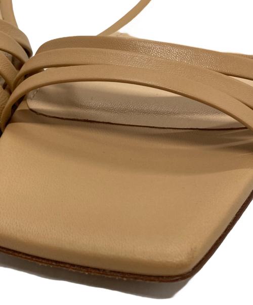 FABIO RUSCONI（ファビオルスコーニ）FABIO RUSCONI (ファビオルスコーニ) ストラップサンダル ベージュ サイズ:37の古着・服飾アイテム