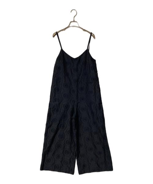 TOMORROW LAND collection（トゥモローランドコレクション）TOMORROW LAND collection (トゥモローランドコレクション) サンフラワージャカード サロペット ネイビー サイズ:36の古着・服飾アイテム