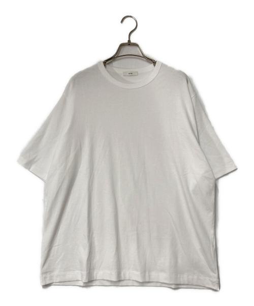 ATON（エイトン）ATON (エイトン) DRY COTTON ジャージークルーネック Tシャツ 8002564 ホワイト サイズ:4の古着・服飾アイテム