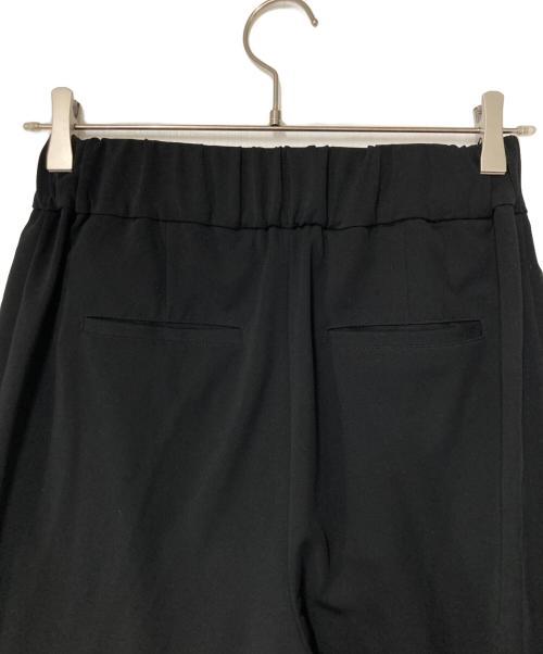 THREE DOTS（スリードッツ）THREE DOTS (スリードッツ) matte stretch ponte 2tuck pant ブラック サイズ:XSの古着・服飾アイテム