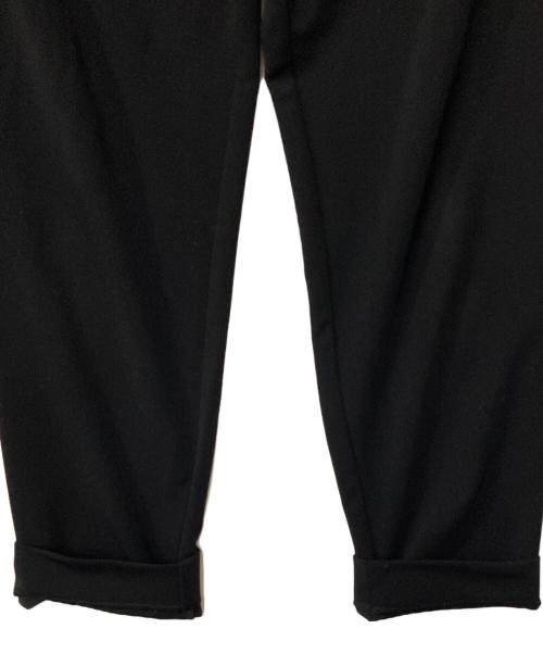 THREE DOTS（スリードッツ）THREE DOTS (スリードッツ) matte stretch ponte 2tuck pant ブラック サイズ:XSの古着・服飾アイテム