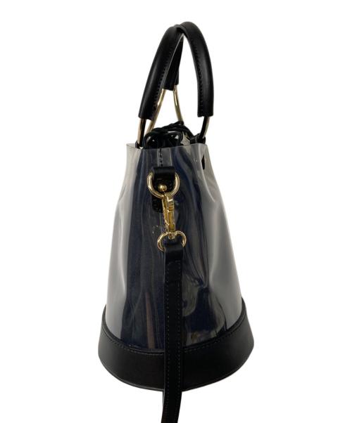 MARCO BIANCHINI（マルコビアンキーニ）MARCO BIANCHINI (マルコビアンキーニ) 2WAYショルダーバッグ　クリアバッグ ブラックの古着・服飾アイテム