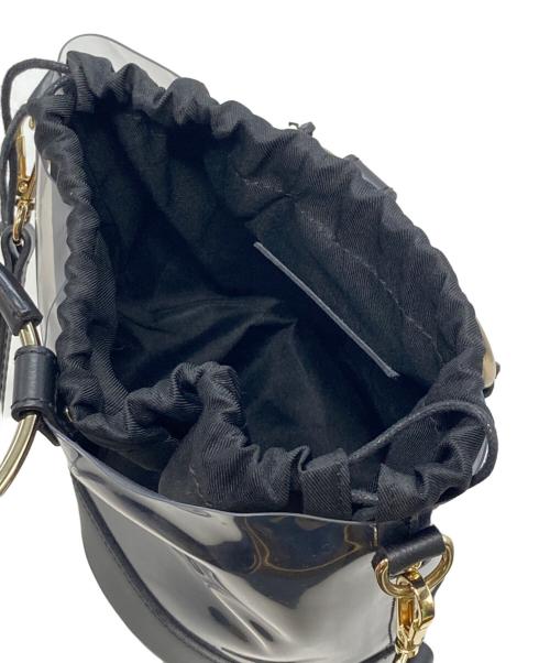 MARCO BIANCHINI（マルコビアンキーニ）MARCO BIANCHINI (マルコビアンキーニ) 2WAYショルダーバッグ　クリアバッグ ブラックの古着・服飾アイテム