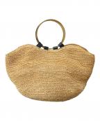 VIOLAd'OROヴィオラドーロ）の古着「ハンドバッグ カゴバッグ」｜ベージュ