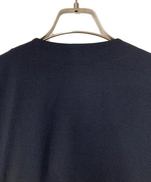 KEYUCA（ケユカ）KEYUCA (ケユカ) ノーカラーコート 撥水コート ネイビー サイズ:FREEの古着・服飾アイテム