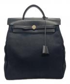 HERMESエルメス）の古着「00's エールバッグアドPM フランス製」｜ブラック