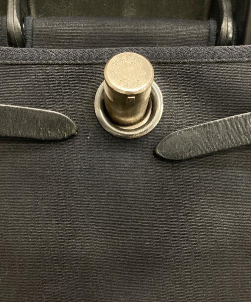 HERMES（エルメス）HERMES (エルメス) 00's エールバッグアドPM フランス製 ブラックの古着・服飾アイテム