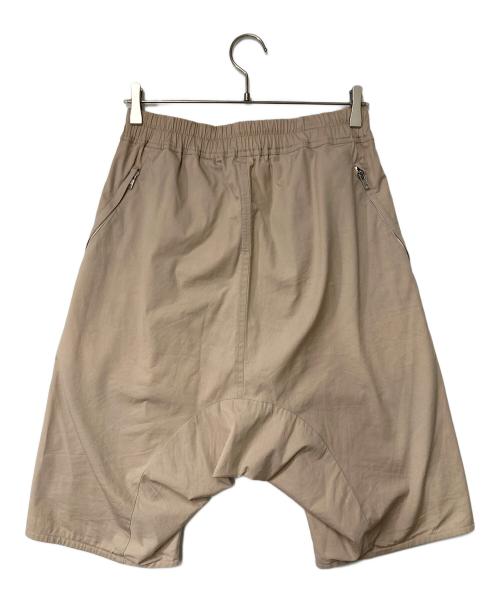 RICK OWENS（リックオウエンス）RICK OWENS (リックオウエンス) Basket swinger shorts  ベージュ サイズ:46の古着・服飾アイテム