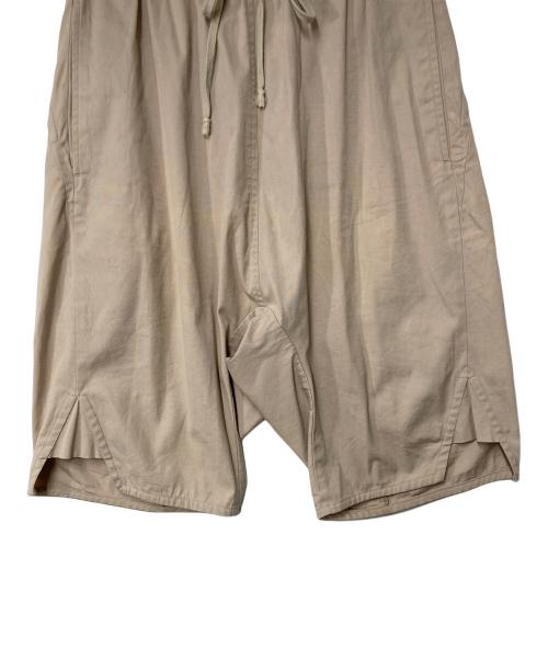 RICK OWENS（リックオウエンス）RICK OWENS (リックオウエンス) Basket swinger shorts  ベージュ サイズ:46の古着・服飾アイテム