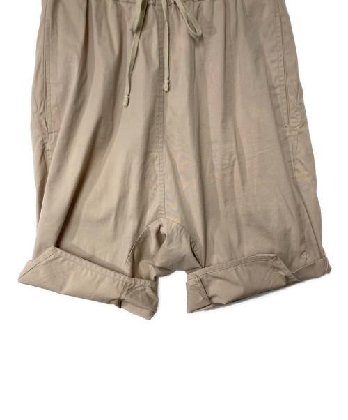 RICK OWENS（リックオウエンス）RICK OWENS (リックオウエンス) Basket swinger shorts  ベージュ サイズ:46の古着・服飾アイテム