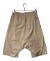 RICK OWENS (リックオウエンス) Basket swinger shorts  ベージュ サイズ:46：20000円