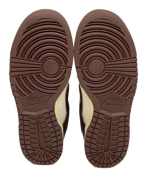 NIKE（ナイキ）NIKE (ナイキ) W DUNK LOW SAIL/CACAO WOW-COCONUT MILK ブラウン×ホワイト サイズ:US8/UK5.5/25cmの古着・服飾アイテム
