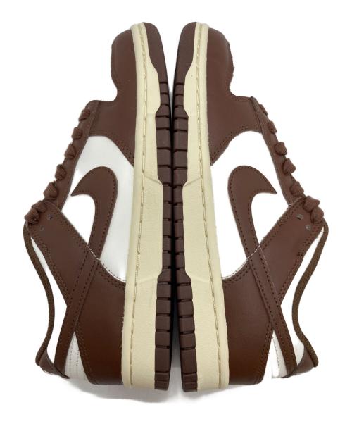 NIKE（ナイキ）NIKE (ナイキ) W DUNK LOW SAIL/CACAO WOW-COCONUT MILK ブラウン×ホワイト サイズ:US8/UK5.5/25cmの古着・服飾アイテム
