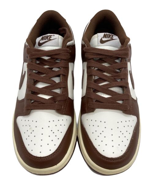 NIKE（ナイキ）NIKE (ナイキ) W DUNK LOW SAIL/CACAO WOW-COCONUT MILK ブラウン×ホワイト サイズ:US8/UK5.5/25cmの古着・服飾アイテム