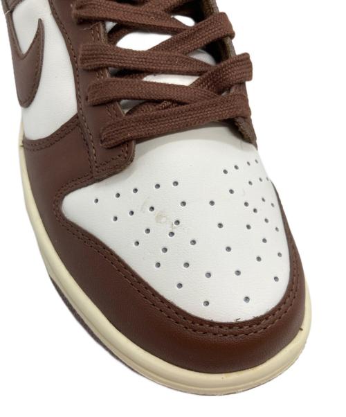 NIKE（ナイキ）NIKE (ナイキ) W DUNK LOW SAIL/CACAO WOW-COCONUT MILK ブラウン×ホワイト サイズ:US8/UK5.5/25cmの古着・服飾アイテム