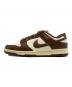 NIKE (ナイキ) W DUNK LOW SAIL/CACAO WOW-COCONUT MILK ブラウン×ホワイト サイズ:US8/UK5.5/25cm：7000円