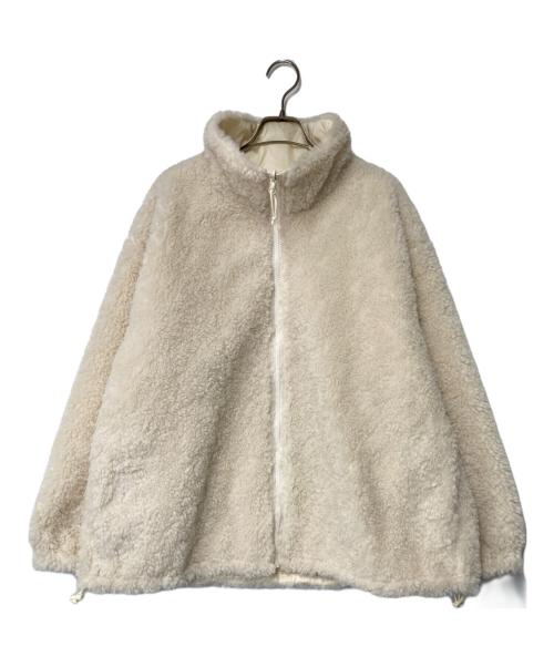 BEAUTY&YOUTH（ビューティーアンドユース）BEAUTY&YOUTH (ビューティーアンドユース) リバーシブルボアブルゾン アイボリー サイズ:Sの古着・服飾アイテム