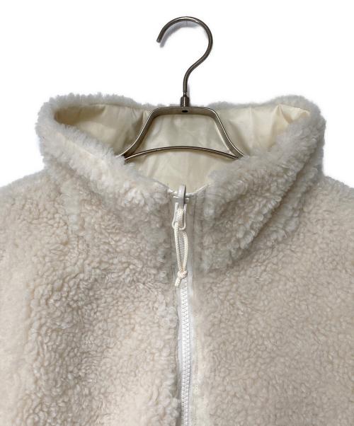 BEAUTY&YOUTH（ビューティーアンドユース）BEAUTY&YOUTH (ビューティーアンドユース) リバーシブルボアブルゾン アイボリー サイズ:Sの古着・服飾アイテム