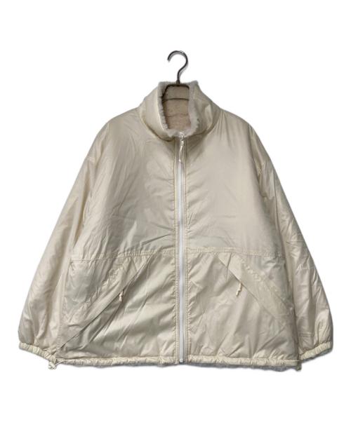BEAUTY&YOUTH（ビューティーアンドユース）BEAUTY&YOUTH (ビューティーアンドユース) リバーシブルボアブルゾン アイボリー サイズ:Sの古着・服飾アイテム