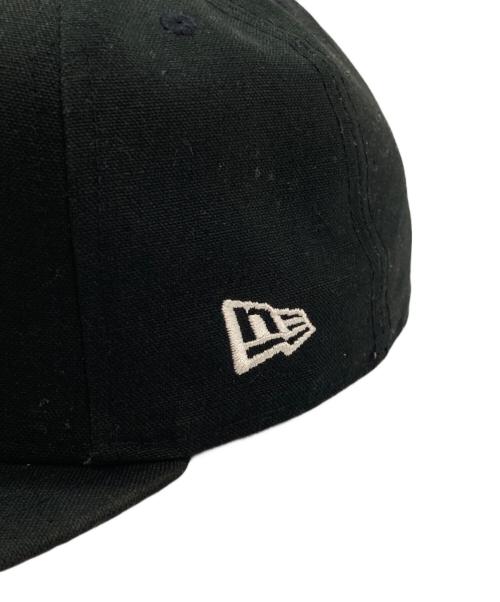 Yohji Yamamoto pour homme（ヨウジヤマモト プールオム）Yohji Yamamoto pour homme (ヨウジヤマモト プールオム) New Era (ニューエラ) 59FIFTY ロゴキャップ ブラック サイズ:71/2の古着・服飾アイテム