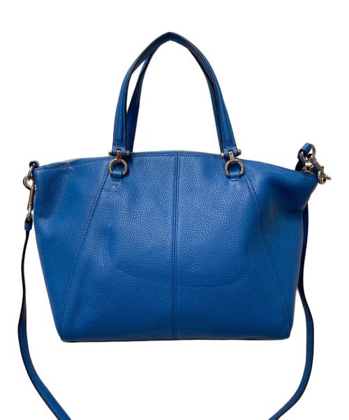 COACH（コーチ）COACH (コーチ) プレーリー サッチェルショルダーバッグ 58874 ブルーの古着・服飾アイテム