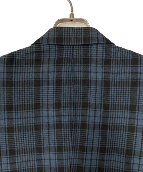 PAUL SMITH（ポールスミス）PAUL SMITH (ポールスミス) チェックテーラードジャケット PM-SL-74064 ネイビー×ブラック サイズ:Lの古着・服飾アイテム