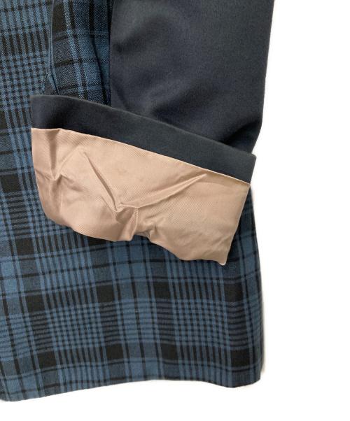 PAUL SMITH（ポールスミス）PAUL SMITH (ポールスミス) チェックテーラードジャケット PM-SL-74064 ネイビー×ブラック サイズ:Lの古着・服飾アイテム