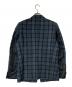 PAUL SMITH (ポールスミス) チェックテーラードジャケット PM-SL-74064 ネイビー×ブラック サイズ:L：7000円