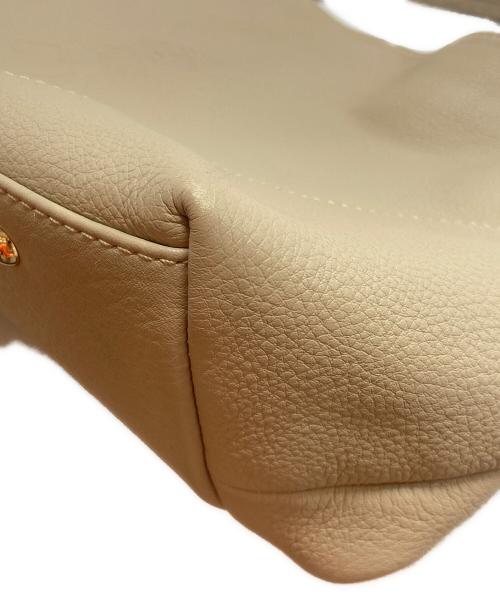 Roberta di camerino（ロベルタ ディ カメリーノ）Roberta di camerino (ロベルタ ディ カメリーノ) ワンショルダーバッグ ベージュ×ピンクの古着・服飾アイテム