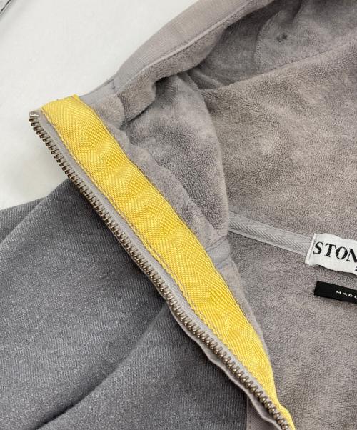 STONE ISLAND（ストーンアイランド）STONE ISLAND (ストーンアイランド) 10AW ハーフジップパーカー グレー サイズ:Lの古着・服飾アイテム