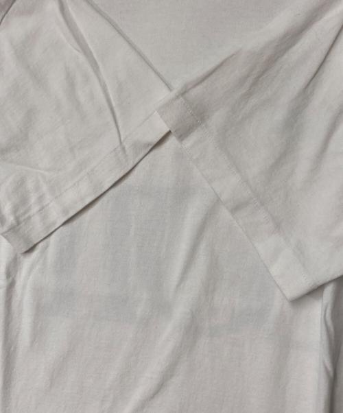 BoTT（ボット）BoTT (ボット) プリントTシャツ ホワイト×ブルー サイズ:XLの古着・服飾アイテム