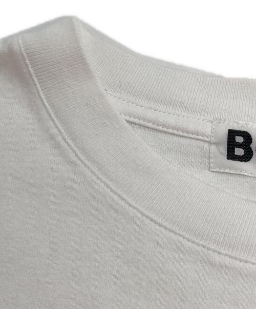 BoTT（ボット）BoTT (ボット) プリントTシャツ ホワイト×ブルー サイズ:XLの古着・服飾アイテム