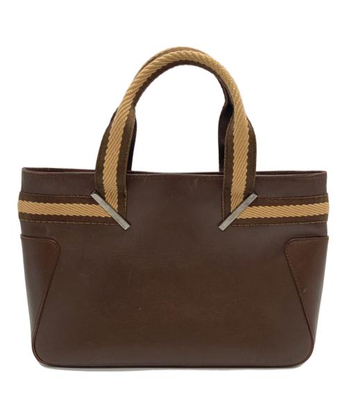 GUCCI（グッチ）GUCCI (グッチ) ハンドバッグ ブラウンの古着・服飾アイテム