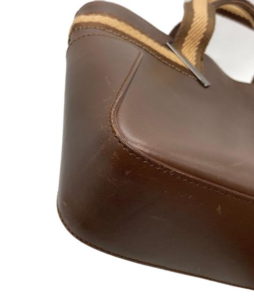 GUCCI（グッチ）GUCCI (グッチ) ハンドバッグ ブラウンの古着・服飾アイテム