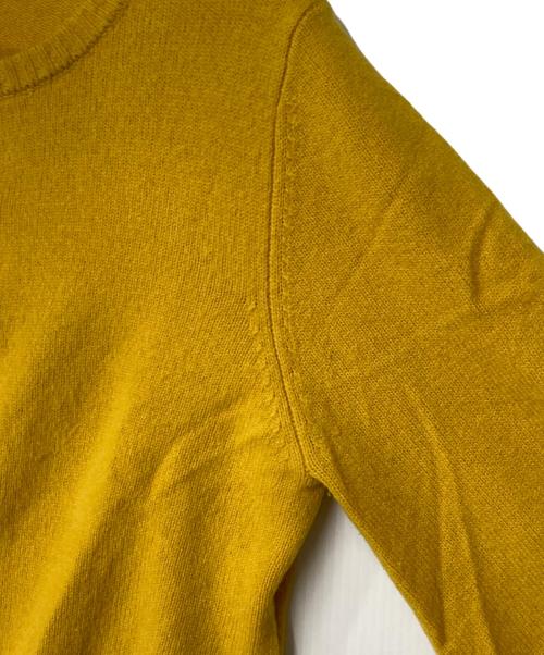 To b. by agnes b.（トゥービー バイ アニエスベー）To b. by agnes b. (トゥービー バイ アニエスベー) ハートボタンカーディガン 4622WN75 イエロー サイズ:TUの古着・服飾アイテム