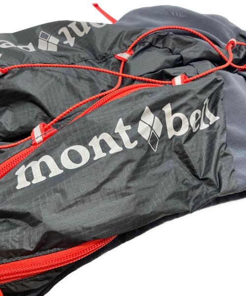 mont-bell（モンベル）mont-bell (モンベル) CROSS RUNNER PACK 15 クロスランナーパック 1123870 ブラック×グレー×レッドの古着・服飾アイテム