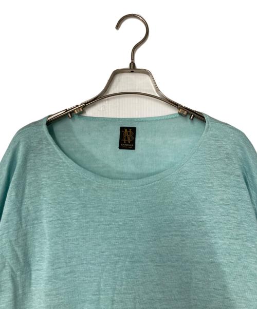 BATONER（バトナ―）BATONER (バトナ―) リネンクルーネックニット BN-24SM-081 グリーン サイズ:2の古着・服飾アイテム