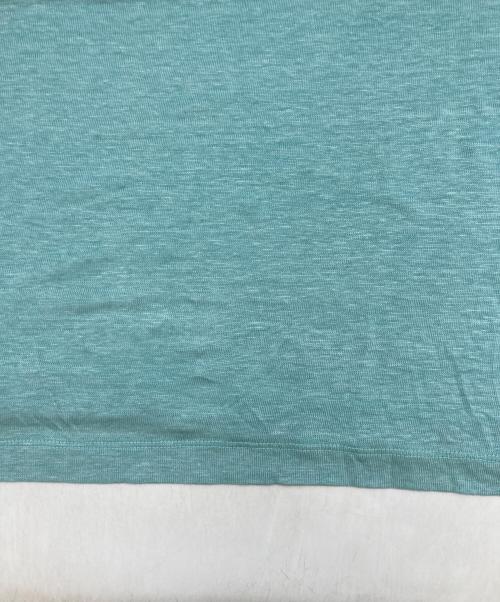 BATONER（バトナ―）BATONER (バトナ―) リネンクルーネックニット BN-24SM-081 グリーン サイズ:2の古着・服飾アイテム